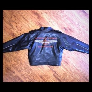 Boys Size 5 Harley Davidson Motorcycle Jacket